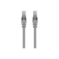 Belkin Cat6 7ft Grey Ethernet Patch Cable, UTP, 24 AWG, Snagless, Molded, RJ45, M/M, 7'
