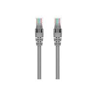 Belkin Cat6 10ft Grey Ethernet Patch Cable, UTP, 24 AWG, Snagless, Molded, RJ45, M/M, 10'