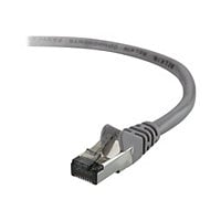 Belkin Cat6 14ft Grey Ethernet Patch Cable, UTP, 24 AWG, Snagless, Molded, RJ45, M/M, 14'