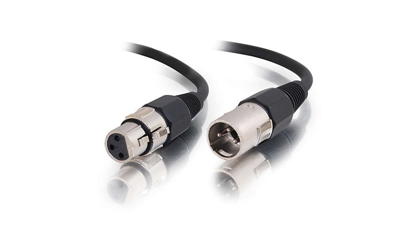 C2G 50ft XLR to XLR Cable - Pro Audio - M/F