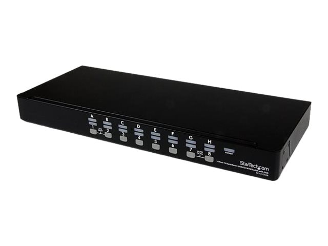 StarTech.com 16 Port StarView USB Console VGA KVM switch with OSD