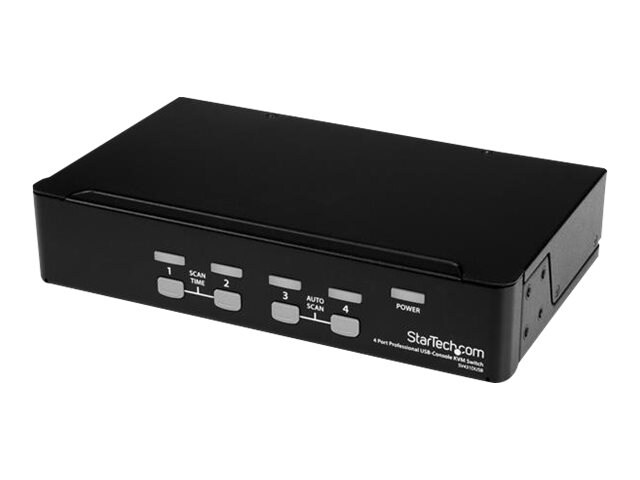 StarTech.com 4 Port StarView USB Console KVM switch with OSD