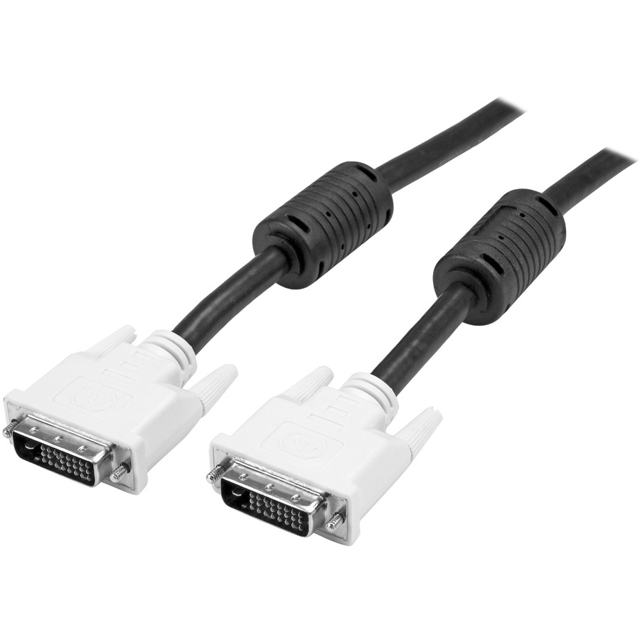 StarTech.com Dual Link DVI Cable - 10 ft - Male to Male - 2560x1600 - DVI-D Cable - Computer Monitor Cable - DVI