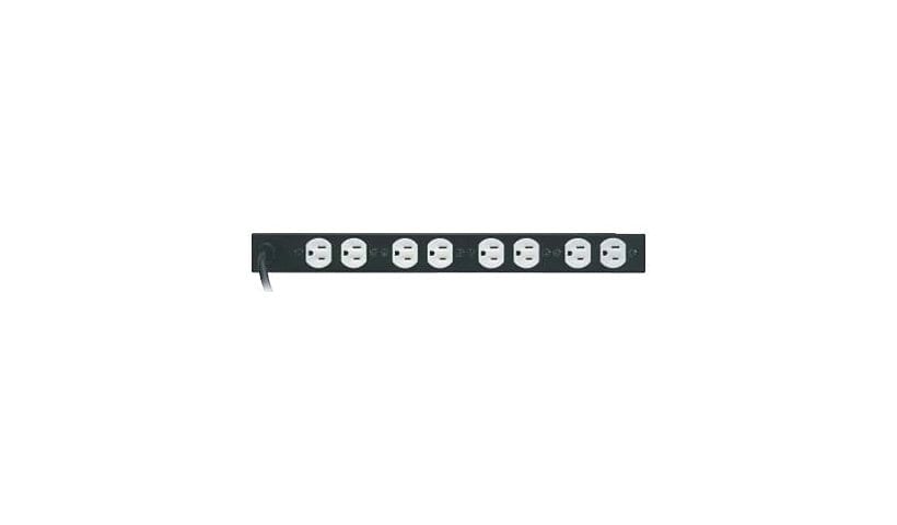 Middle Atlantic Rackmount Power Strip PD-815RA-PL - power distribution strip