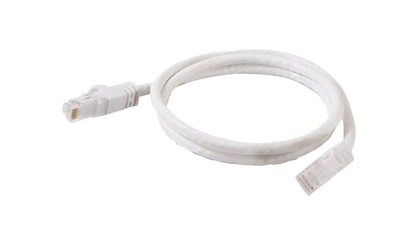 C2G 35ft Cat6 Snagless Unshielded (UTP) Ethernet Cable - Cat6 Network Patch Cable - PoE - White