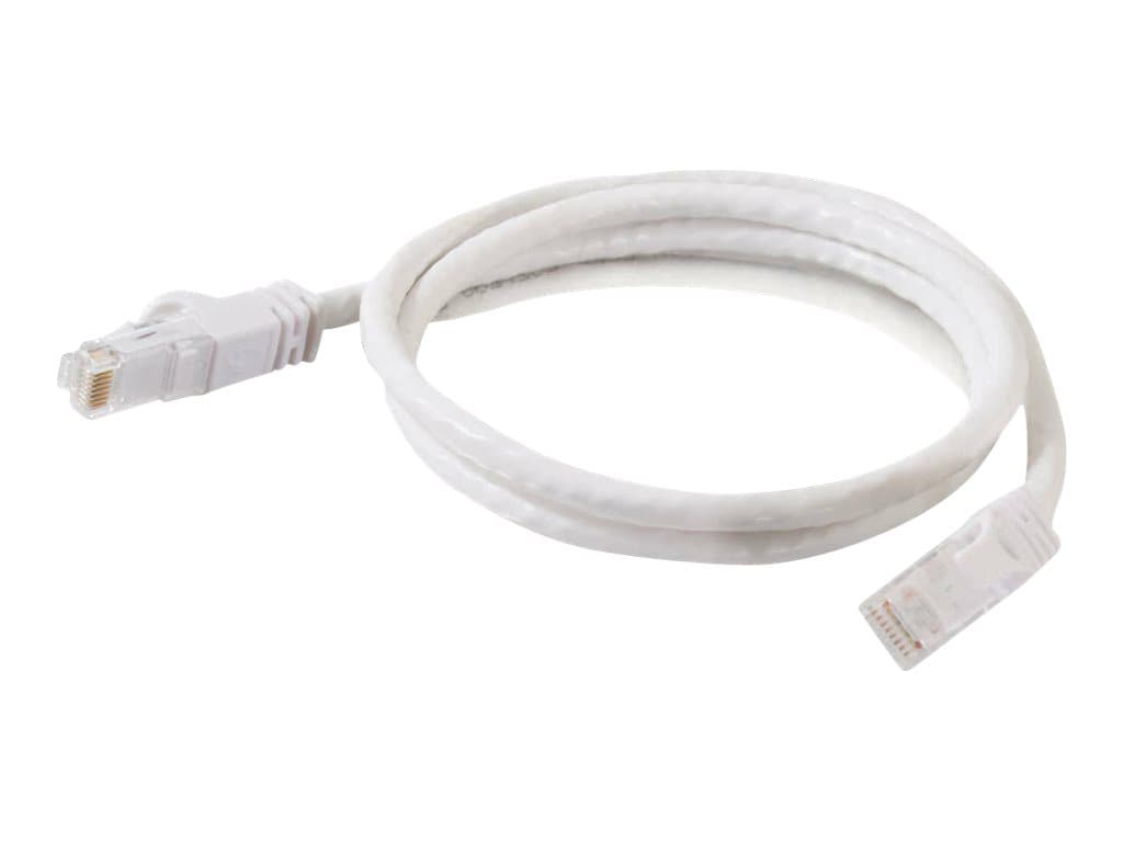 C2G 50ft Cat6 Snagless Unshielded (UTP) Ethernet Cable - Cat6 Network Patch Cable - PoE - White