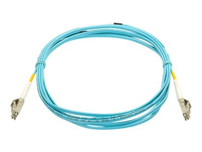 Black Box 5M LC/LC Duplex 10G Multimode 50/125 OM3 Fiber Cable Aqua 16ft