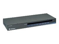 TRENDnet 16-Port Rack Mount USB KVM Switch, VGA and USB Connection, Supports USB and PS/2, Auto-Scan, Device Monitoring,