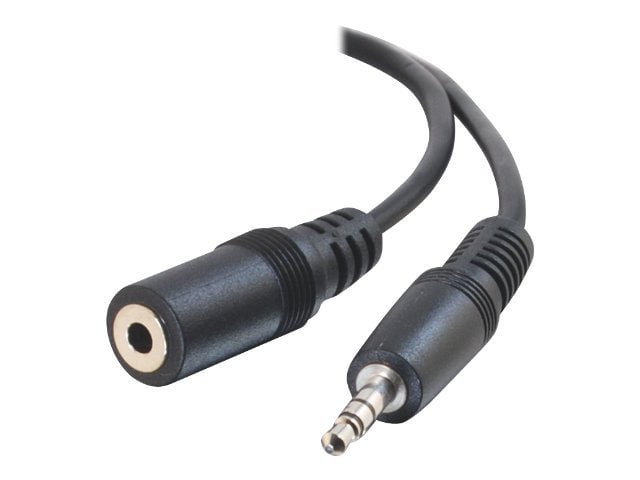 C2G 6ft 3.5mm Stereo Audio Extension Cable - M/F
