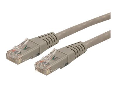 StarTech.com CAT6 Ethernet Cable 6' Gray 650MHz Molded Patch Cord PoE++