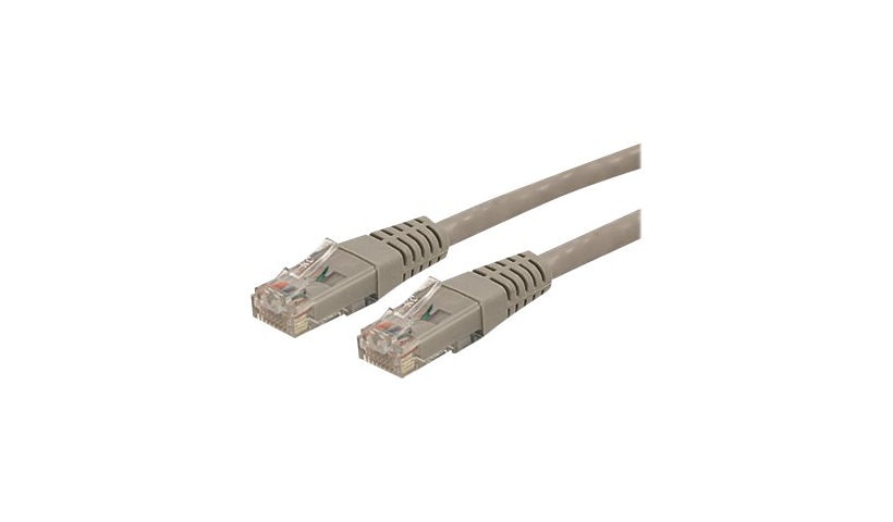 StarTech.com CAT6 Ethernet Cable 6' Gray 650MHz Molded Patch Cord PoE++