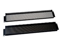 Middle Atlantic 1RU Fixed Security Cover - Perforated with 23% Open Area