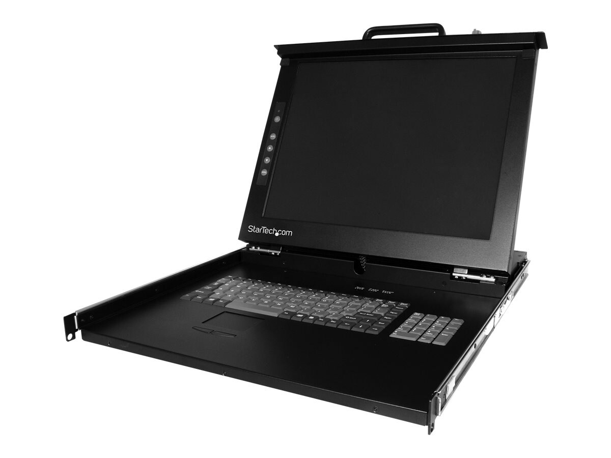 StarTech.com 1U 17" Rackmount LCD Console - USB + PS/2
