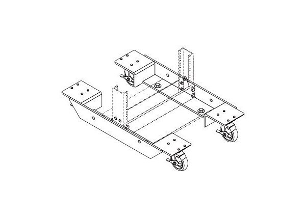 CPI Rack Universal Dolly Wheels rack casters kit