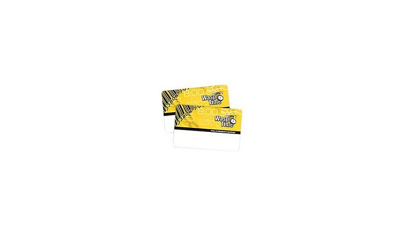 Wasp WaspTime Employee Time Cards Seq 1-50 - barcode card