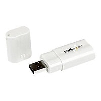 StarTech.com USB 2.0 to Audio Adapter - Sound card - stereo - Hi-Speed USB