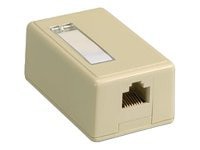 Leviton QuickPort Surface Mount Housing - modular insert housing