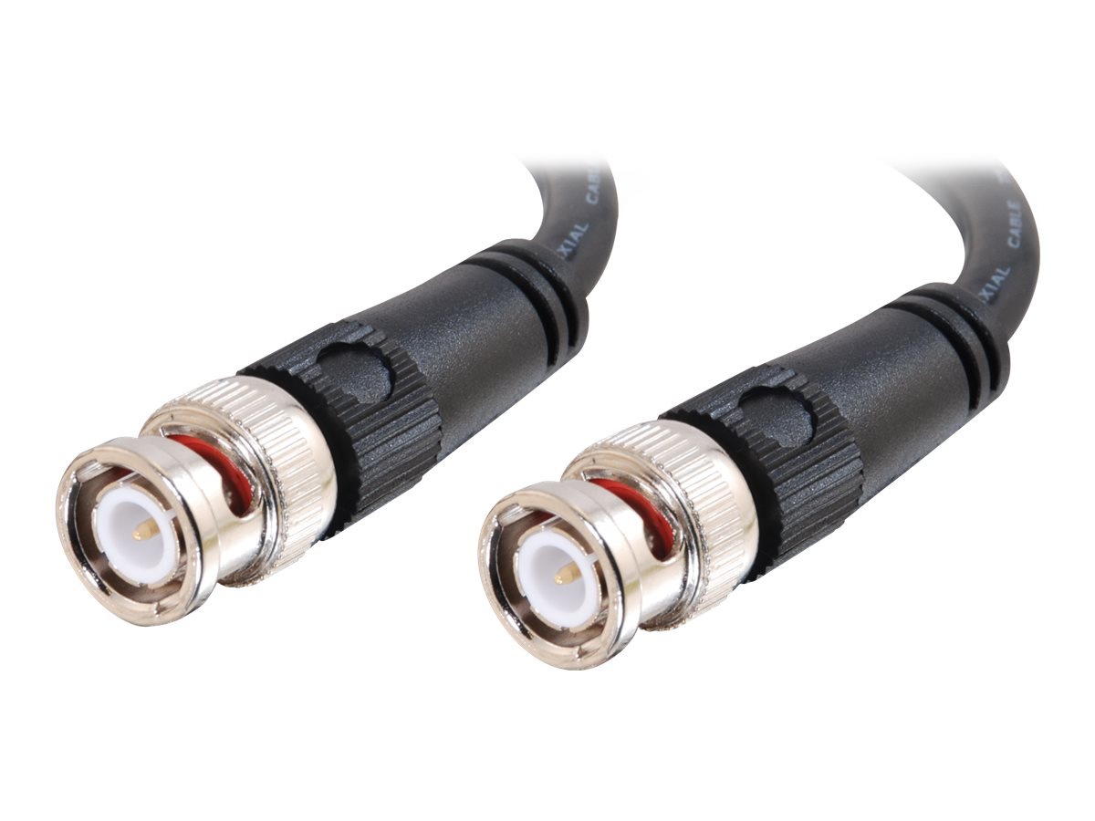 C2G 1ft 75 Ohm BNC Cable - video cable - 1 ft