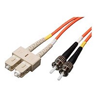 Eaton Tripp Lite Series Duplex Multimode 62.5/125 Fiber Patch Cable (SC/ST), 1M (3 ft.) - patch cable - 0.9 m