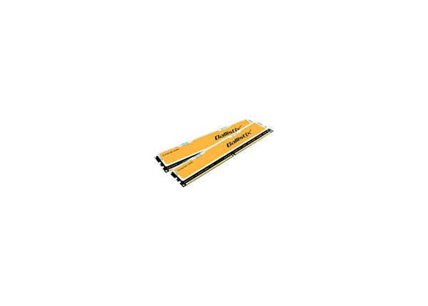 Crucial Ballistix - memory - 2 GB : 2 x 1 GB - DIMM 240-pin - DDR2
