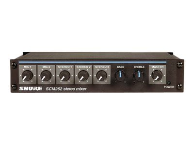 Shure SCM262 analog mixer