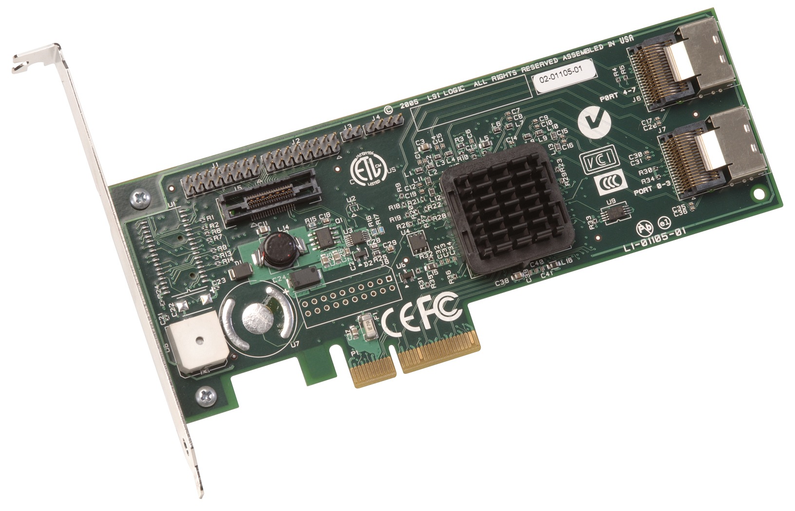 LSI MEGARAID SAS 8208ELP 8PT 3G PCIE