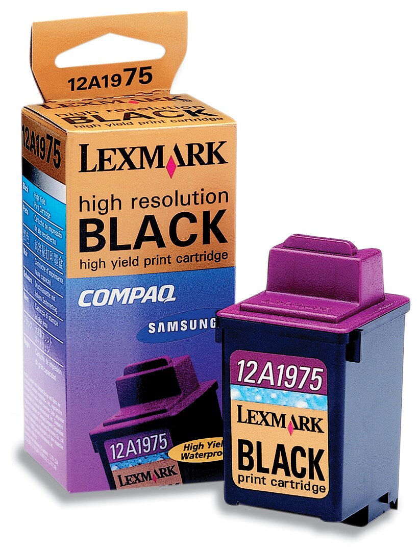 Lexmark #75 High Yield Black Print Cartridge