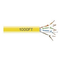 Black Box GigaBase 350 - bulk cable - TAA Compliant - 1000 ft - yellow