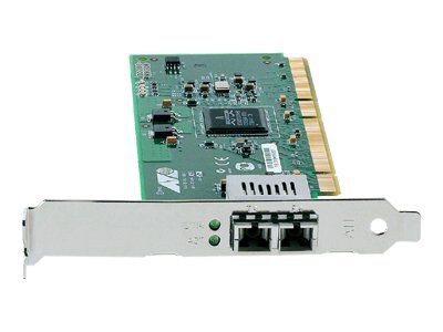 Allied Telesis 64-bit PCI-x Gigabit Fiber Adapter Card Fed