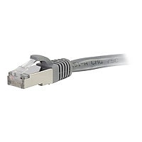 C2G 14ft Cat5e Snagless Shielded (STP) Ethernet Cable - Cat5e Network Patch Cable - PoE - Gray