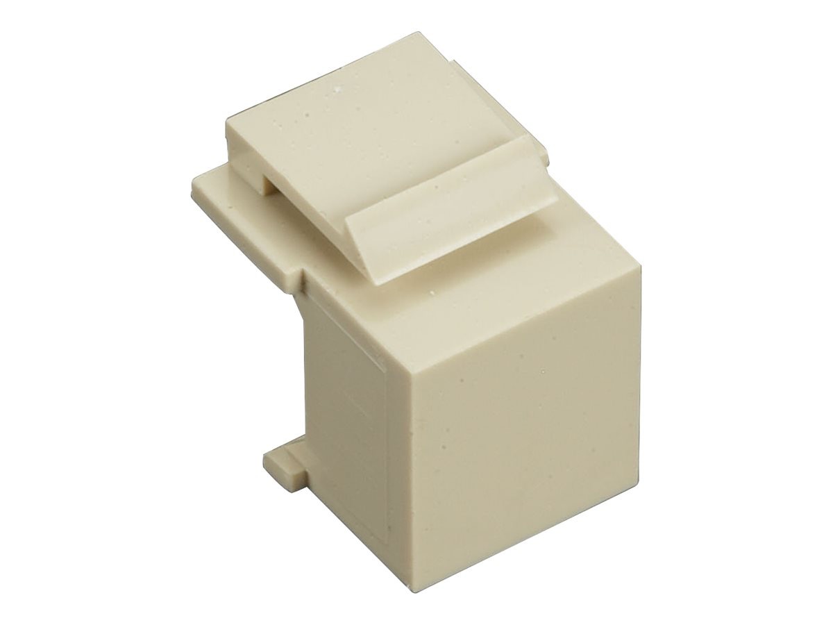 Black Box GigaStation 2, Ivory Blank Insert For Keystone Wallplates 10-Pack