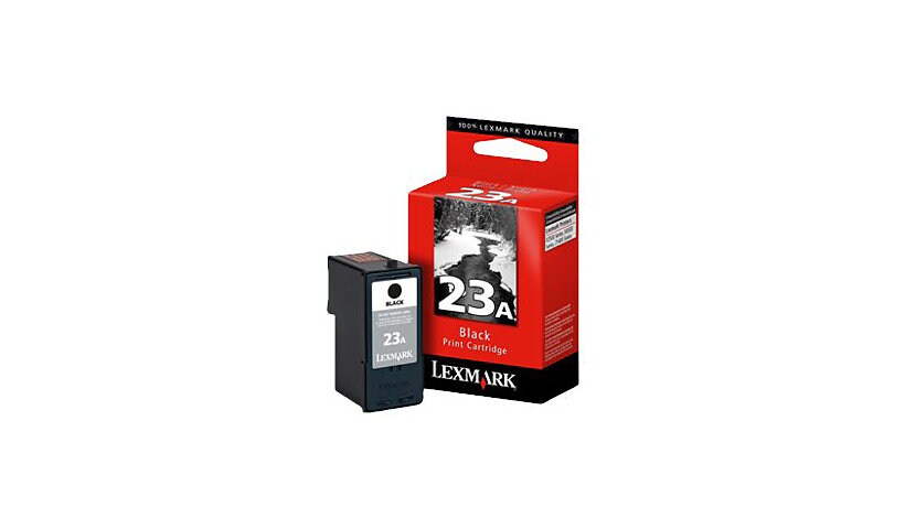 Lexmark #23A Black Print Cartridge