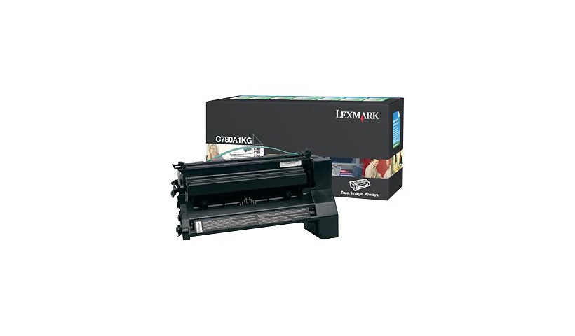 Lexmark - black - original - toner cartridge - LCCP, LRP