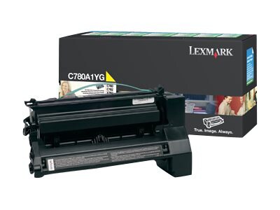 Lexmark - yellow - original - toner cartridge - LCCP, LRP