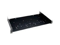 Middle Atlantic 1RU Mounting Rack Shelf - 10in Depth - 25 lbs Weight Capacity Rack Mounted Shelf