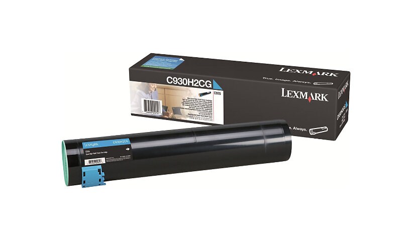 Lexmark - High Yield - cyan - original - toner cartridge - LCCP