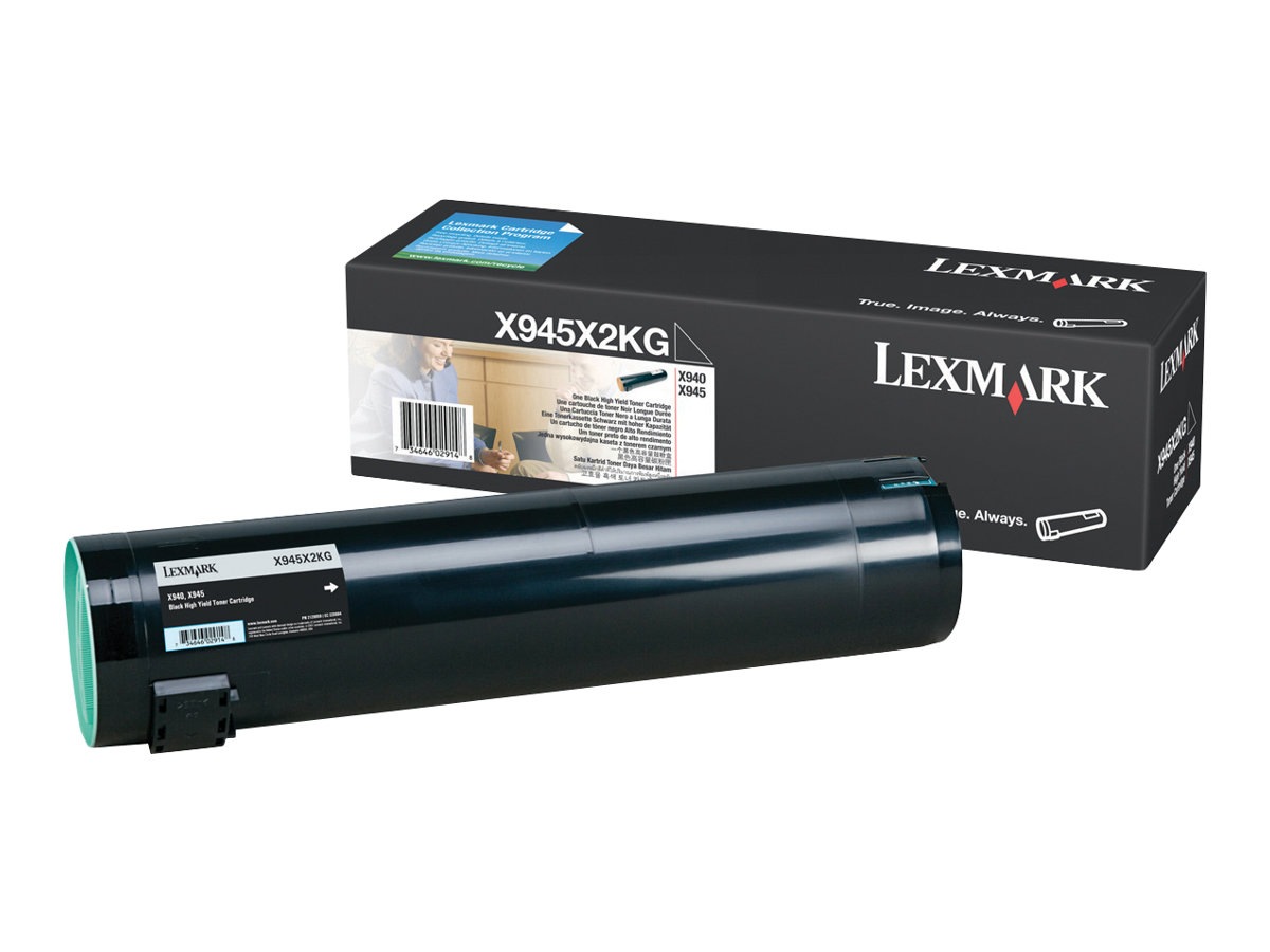 Lexmark - High Yield - black - original - toner cartridge - LCCP