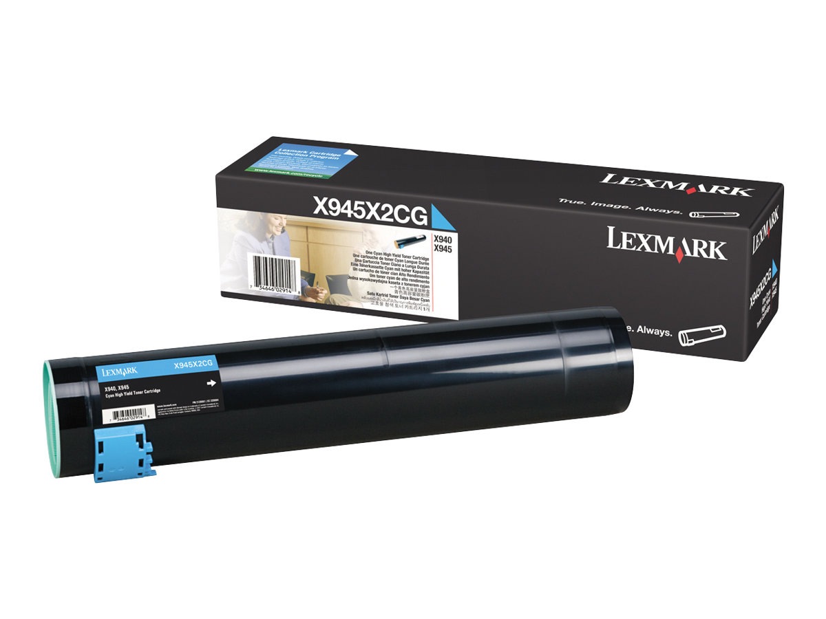 Lexmark - High Yield - cyan - original - toner cartridge - LCCP