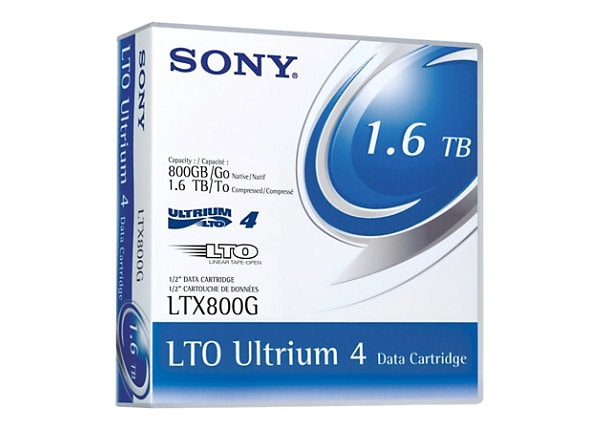 Sony LTX800G - LTO Ultrium 4 - storage media