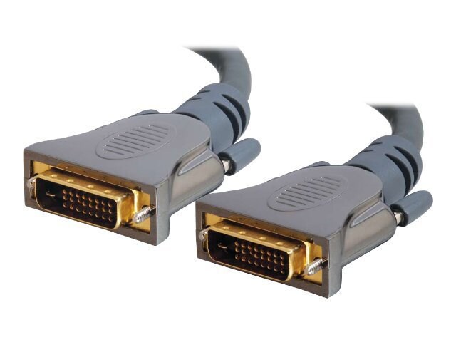C2G 2m SonicWave DVI-D Dual Link Digital Video Cable M/M - In-Wall CL2-Rated (6.6ft) - video cable - 6.6 ft