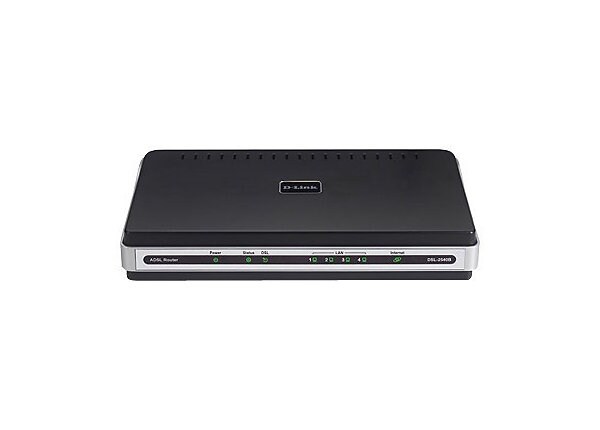 D-Link DSL-2540B ADSL2/2+ Modem with 4-Port Ethernet Router