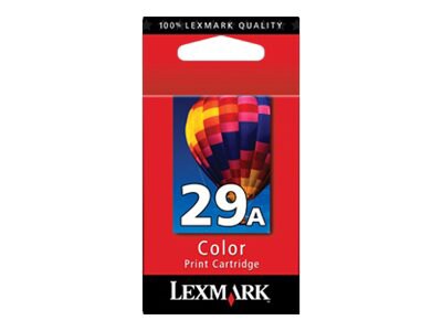 Lexmark Cartridge No. 29A - color (cyan, magenta, yellow) - original - ink