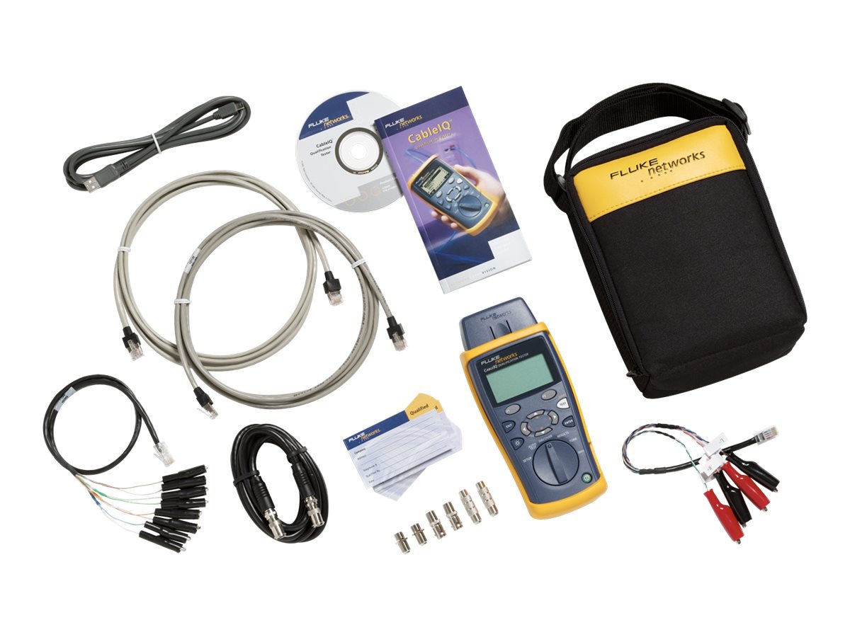 Fluke Networks CableIQ Residential Qualifier Kit - network tester