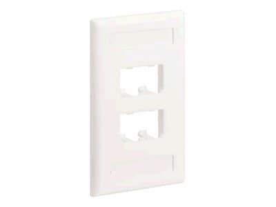 PANDUIT 4 Socket Mini-Com Classic Faceplate