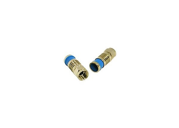 C2G Compression F-Type Connector with O-RING for RG6 - antenna connector