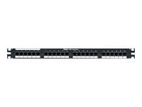 Panduit NetKey Category 6 Punchdown Patch Panel - patch panel - 1U