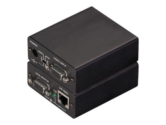 Black Box Mini CAT5 VGA Extender Transmitter with Local Port - video extend