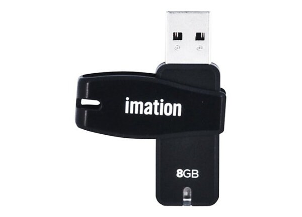 Imation USB 2.0 Swivel Flash Drive - 8GB