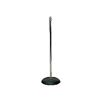 Shure MS-10C - stand - for microphone - metallic gray, chrome