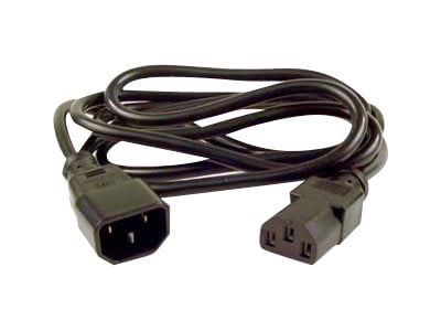 Belkin 2’ Computer AC power extension cord (IEC 320 C13 to IEC 320 C14)